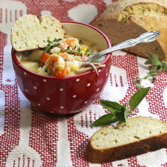 Light Seafood Chowder