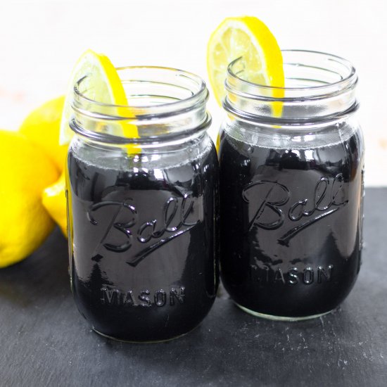 Detox Charcoal Lemonade