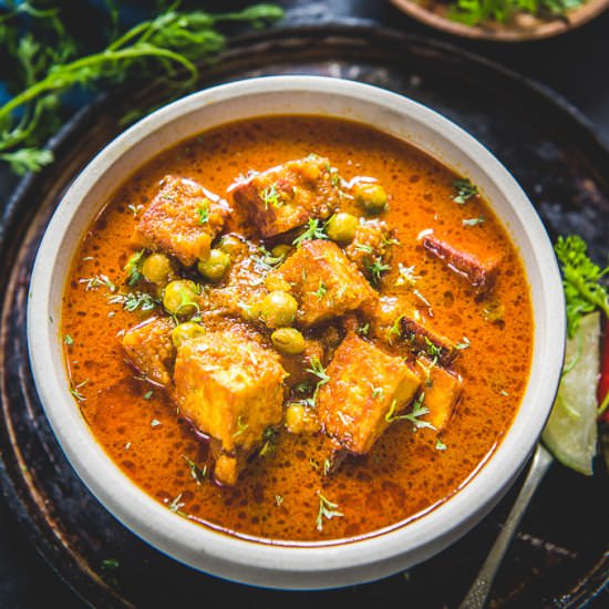 Matar Paneer