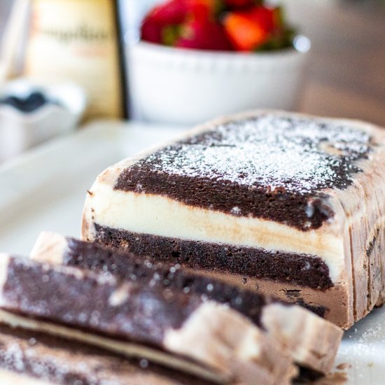 Brownie Ice Cream Cake