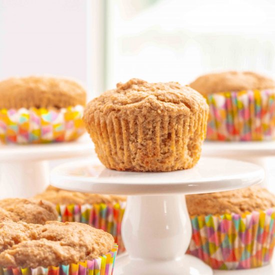 Healthy Banana Muffins