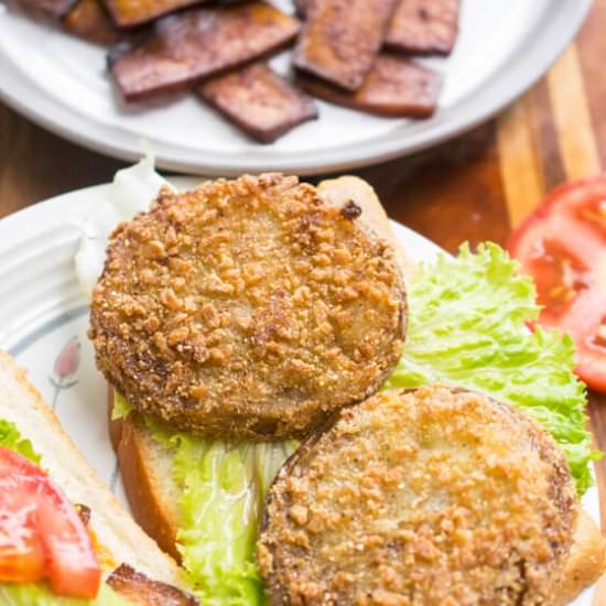 Vegan Fried Green Tomatoes