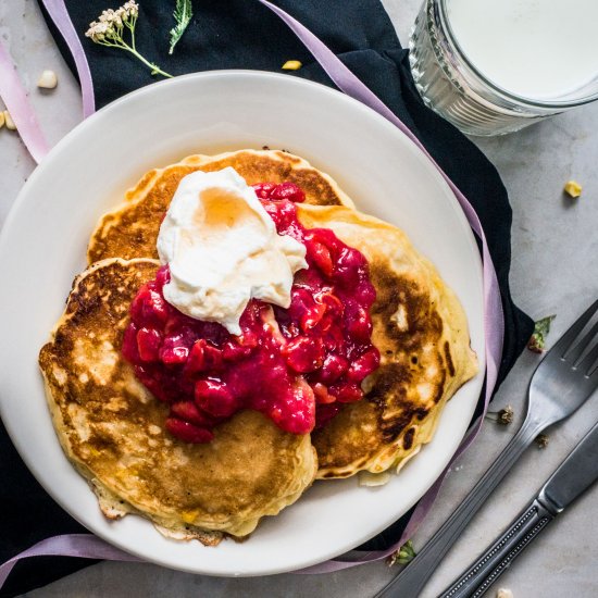 Sweet Corn Pancakes