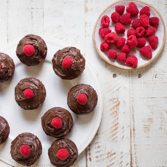 Sweet potato chocolate cupcakes