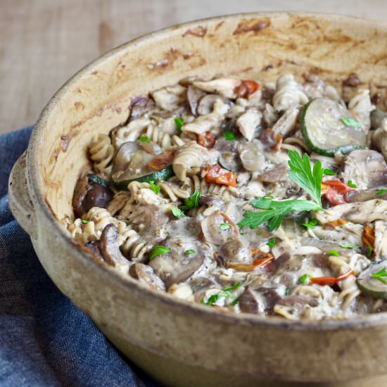 Dairy-Free Creamy Chicken Pasta