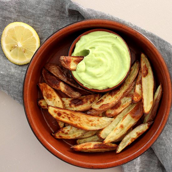 Oven baked fries