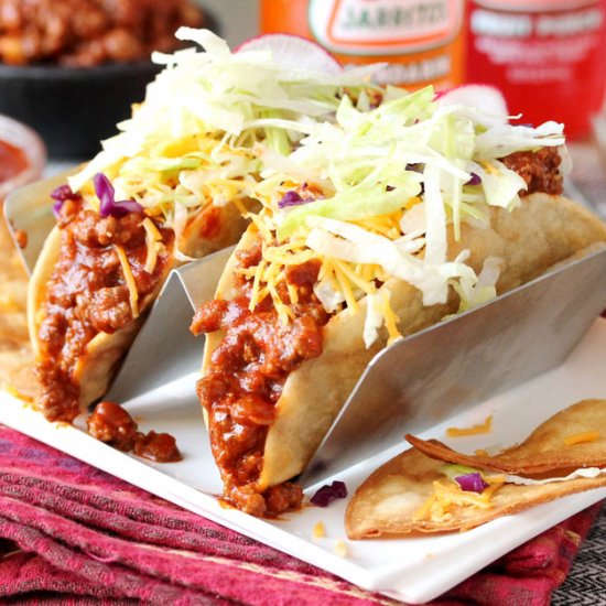 Enchilada Sauce Taco Meat