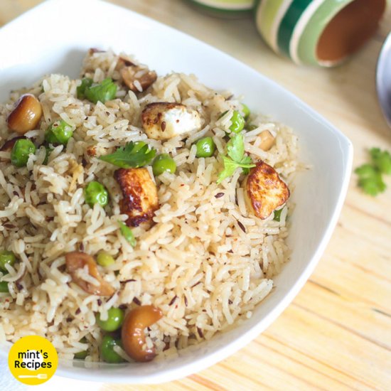 Matar Paneer Pulao