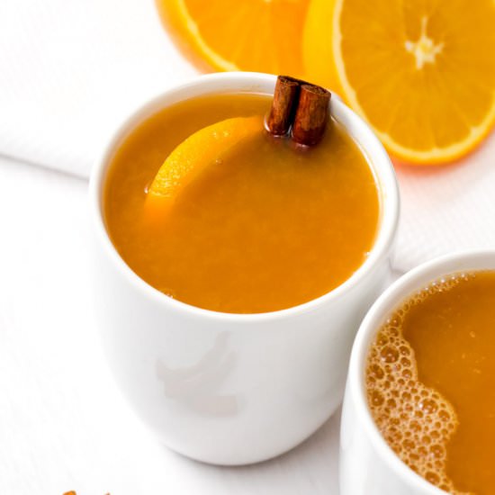 Holiday orange wassail punch