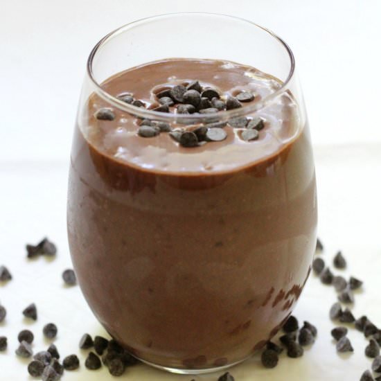 GF/V Creamy Chocolate Smoothie