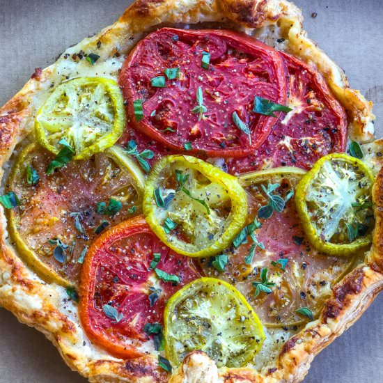 Heirloom Tomato Galette