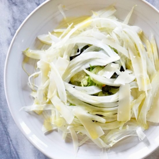 Shaved Fennel and Olive Salad