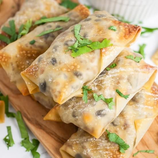 Southwest Egg Rolls Baked