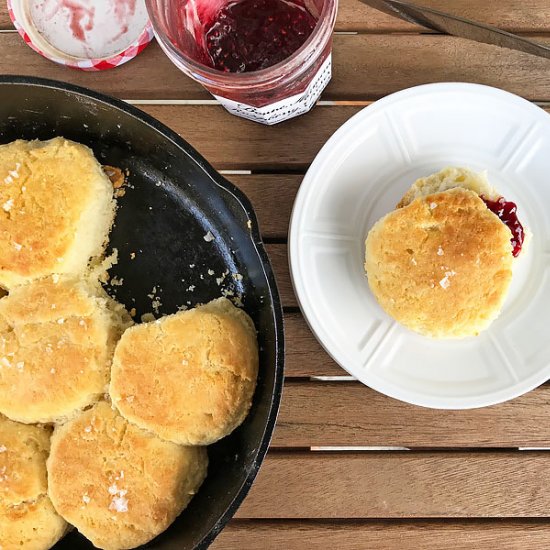 light & fluffy buttermilk biscuits