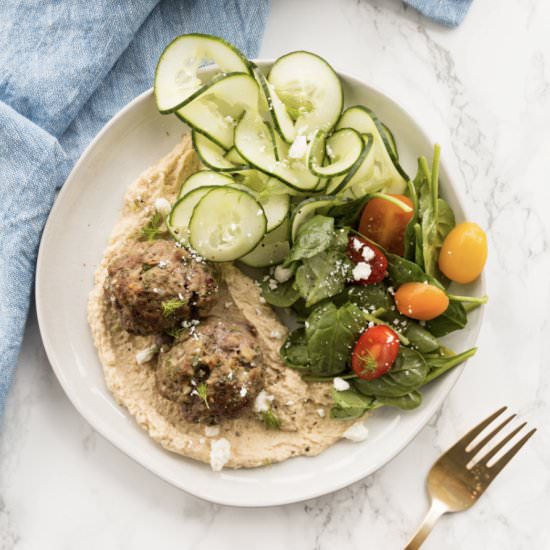 Mediterranean Lamb Meatballs