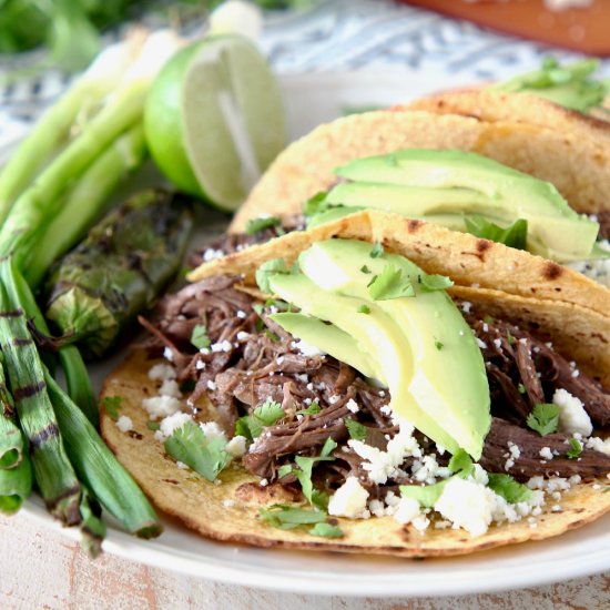 Slow Cooked Beef Barbacoa