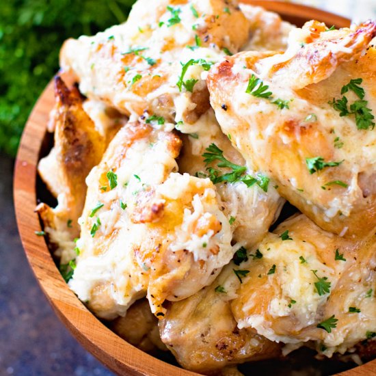 Grilled Parmesan Chicken Wings