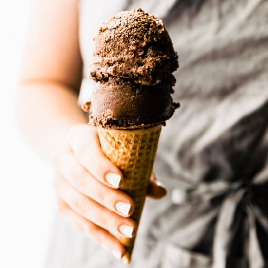 Espresso Dark Chocolate Sorbet