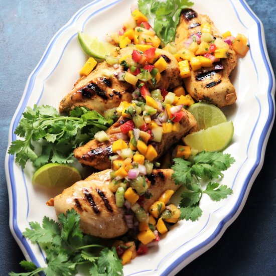 Grilled Tequila Lime Chicken