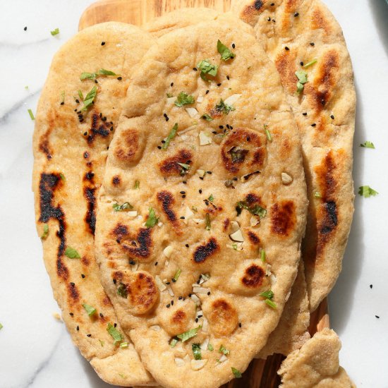 Whole Wheat Naan Bread