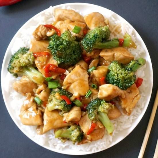 Chinese Chicken and Broccoli