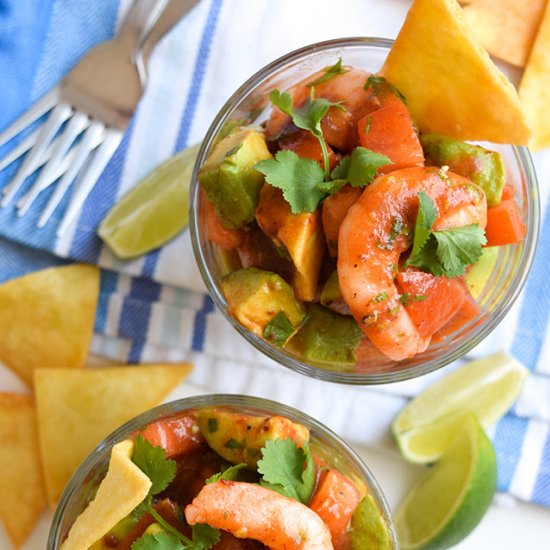 Mexican Prawn Cocktails