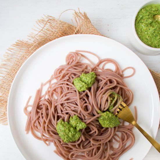 Kale Pesto Pasta