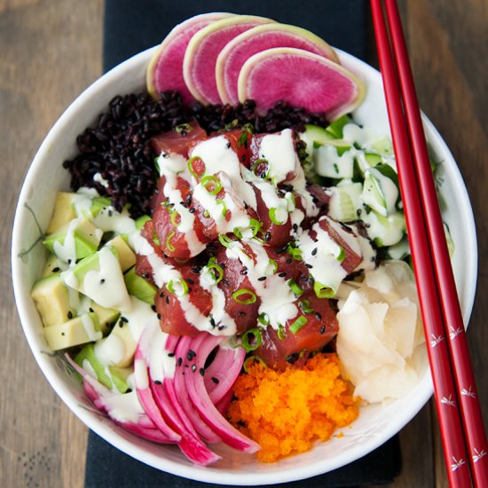 Tuna Poke Bowl