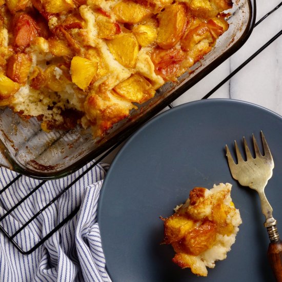 Easy Peach Cobbler