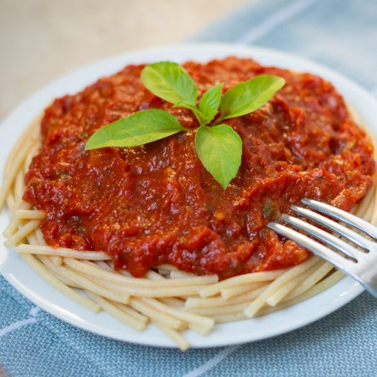 Rich Organic Marinara Sauce