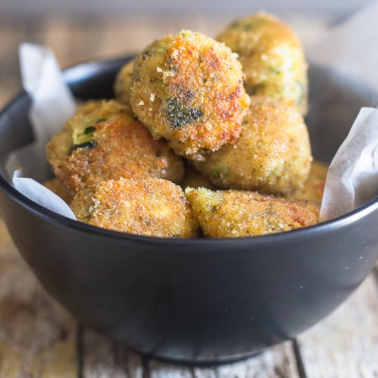 Cheesy Zucchini Bites