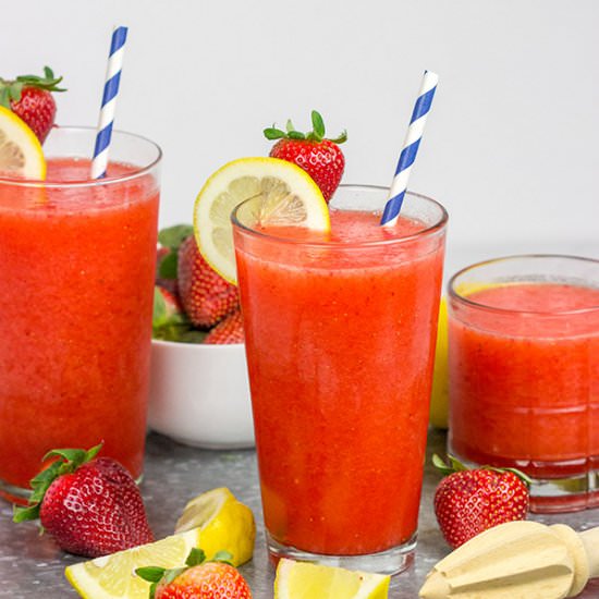 Frozen Strawberry Lemonade