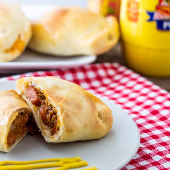 Chili Cheese Coney Dog Pockets