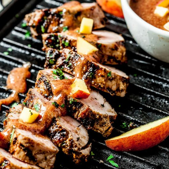 bbq pork tenderloin