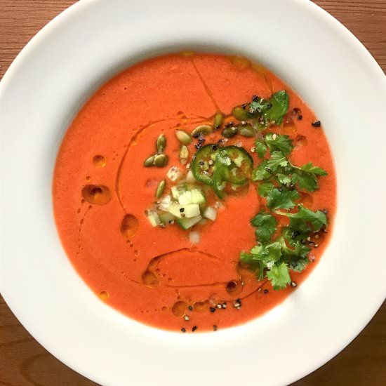 Heirloom Tomato Gazpacho