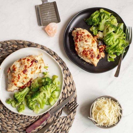 Spinach Artichoke Stuffed Chicken