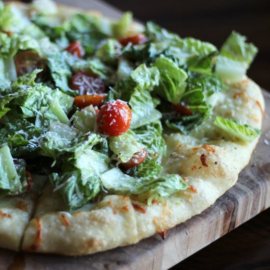 Caesar Salad Pizza