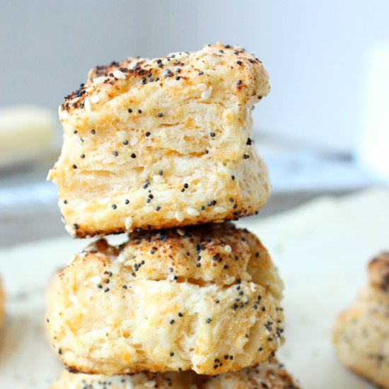 All Dressed Cheddar Biscuits