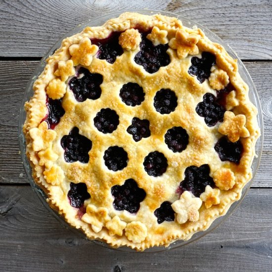 WILD BLUEBERRY PIE