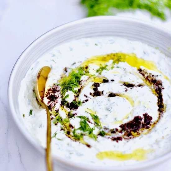 Probiotic Kefir Tzatziki Dip