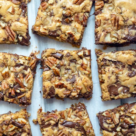 Chewy Chocolate Chunk Blondies