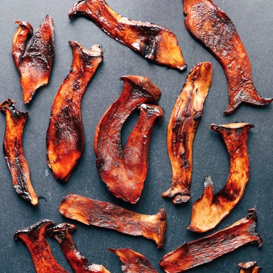 Vegan Mushroom Bacon