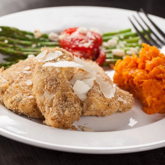 Parmesan Crusted Chicken Tenders