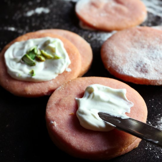 Rose Shorbread Cookies