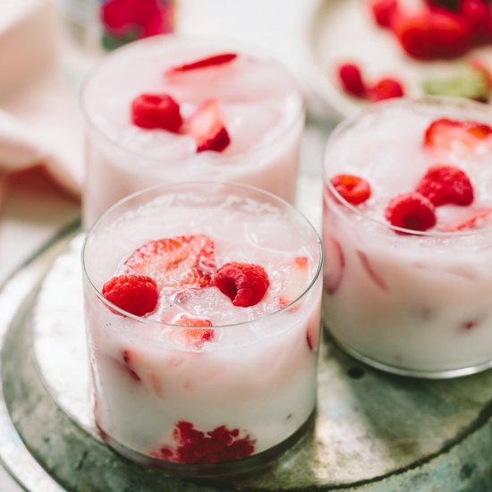 Red Berry Smash Mocktail