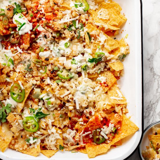 Mexican Street Corn Nachos