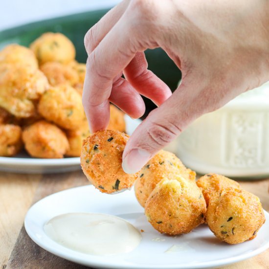 Zucchini Hush Puppies