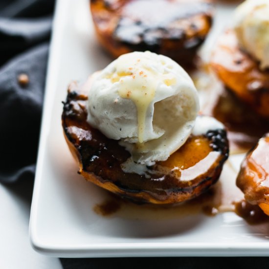 Grilled Peaches