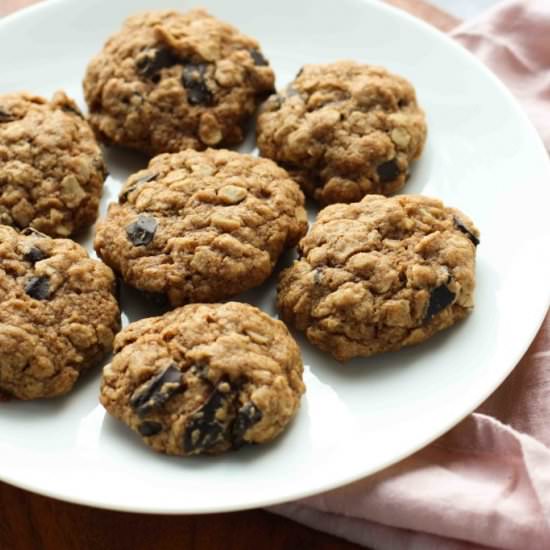 Healthier Oatmeal Cookies