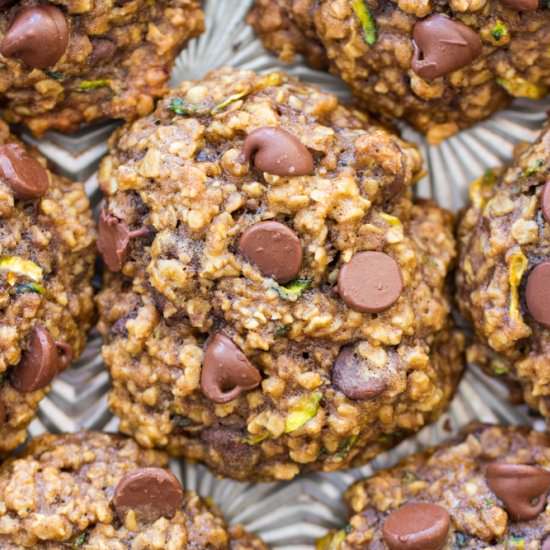 Chocolate Chip Zucchini Cookies